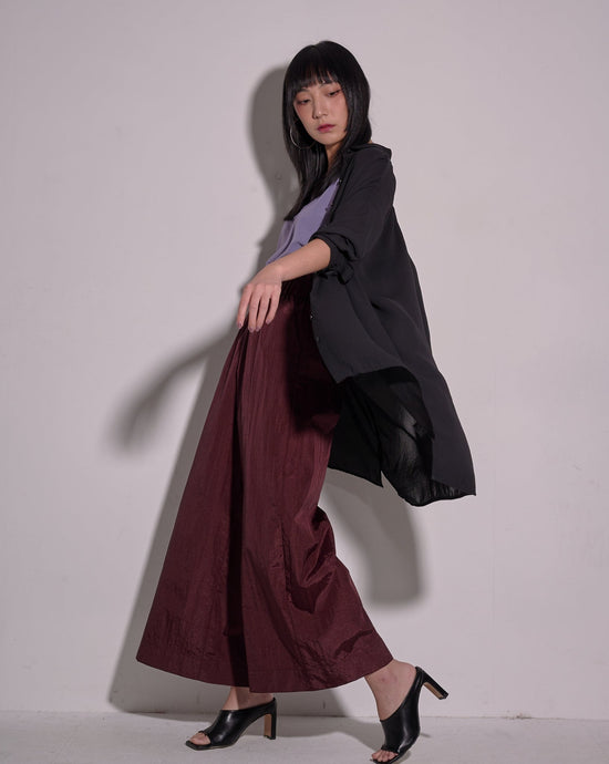 aalis DIARA oversized shirt (Black)