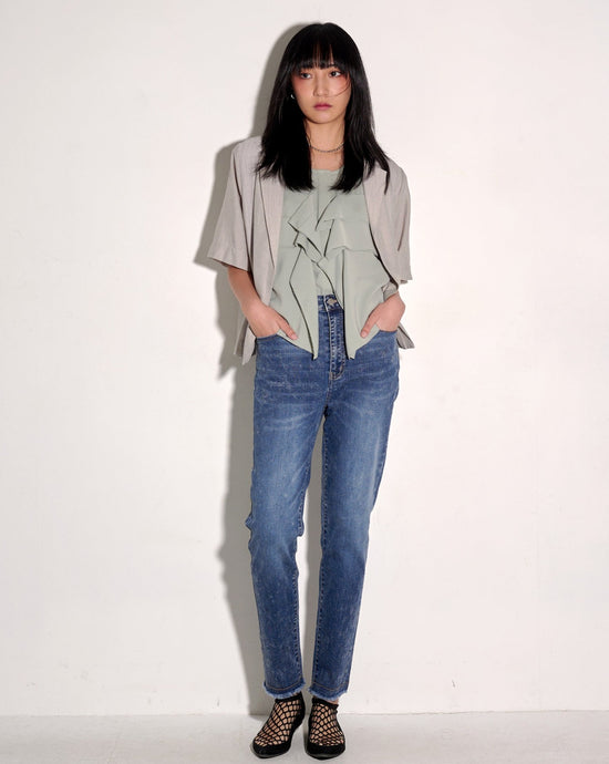 aalis KOR skinny jeans (Acid blue)