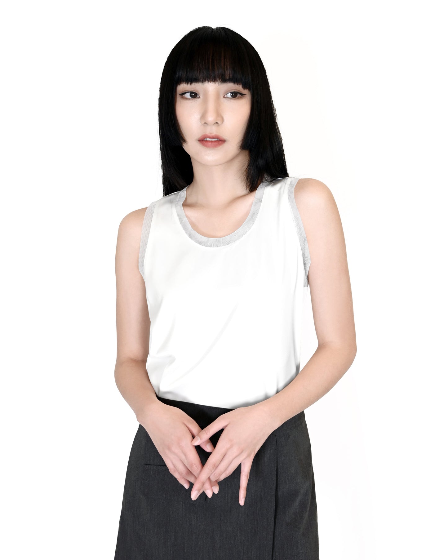 aalis IVY basic tank (White)