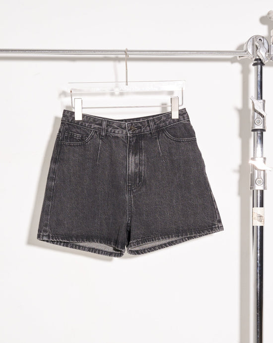 aalis VOR denim shorts (Black denim)