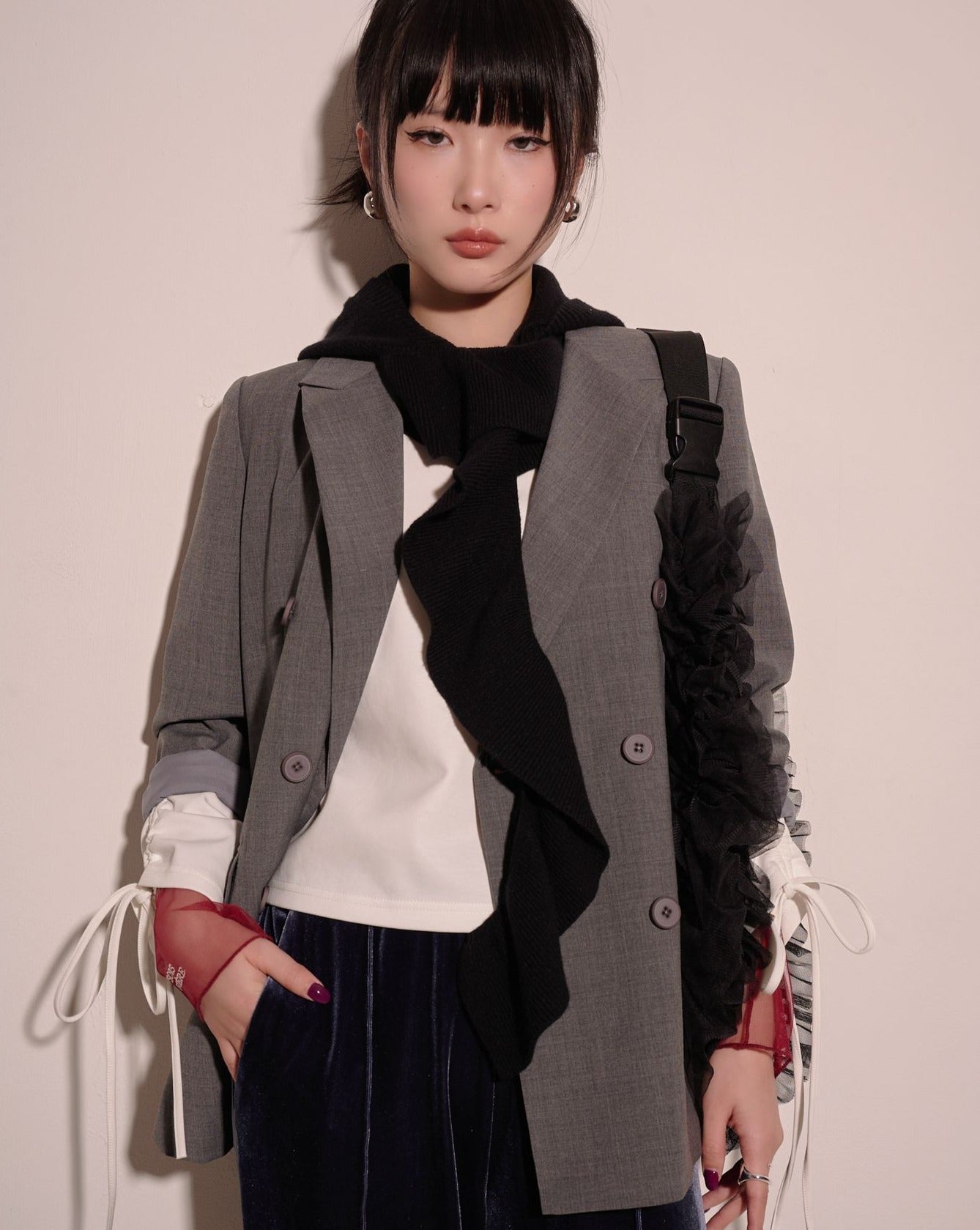 aalis MONI blazer (Medium grey)