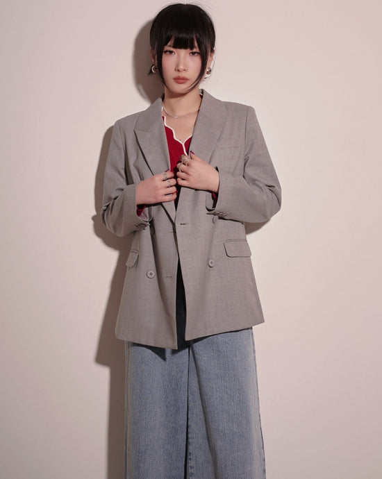 aalis MONI blazer (Light grey)